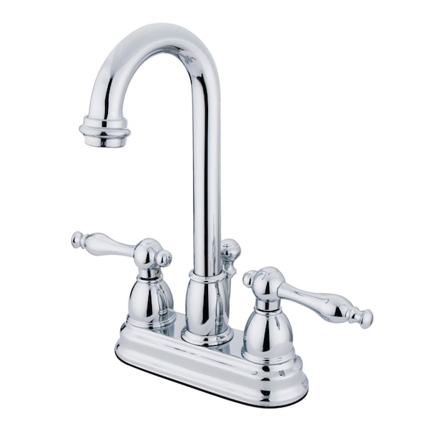 4" Centerset Bathroom Faucet, Chrome